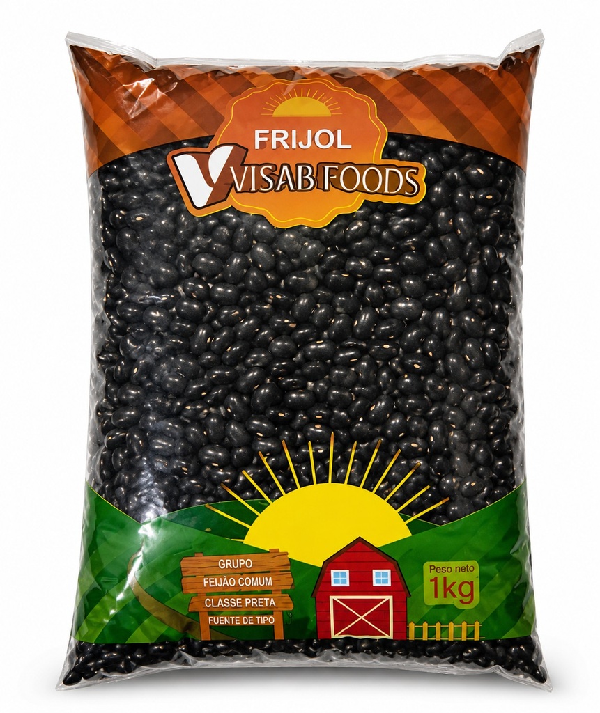 Frijoles Negro 1KG VISAB FOOD.