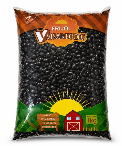 Frijoles Negro 1KG VISAB FOOD.